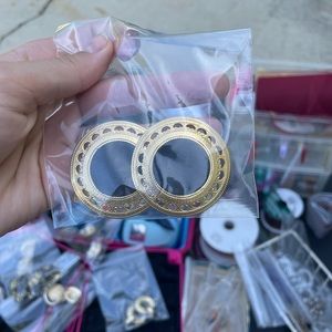 vintage 80s earrings